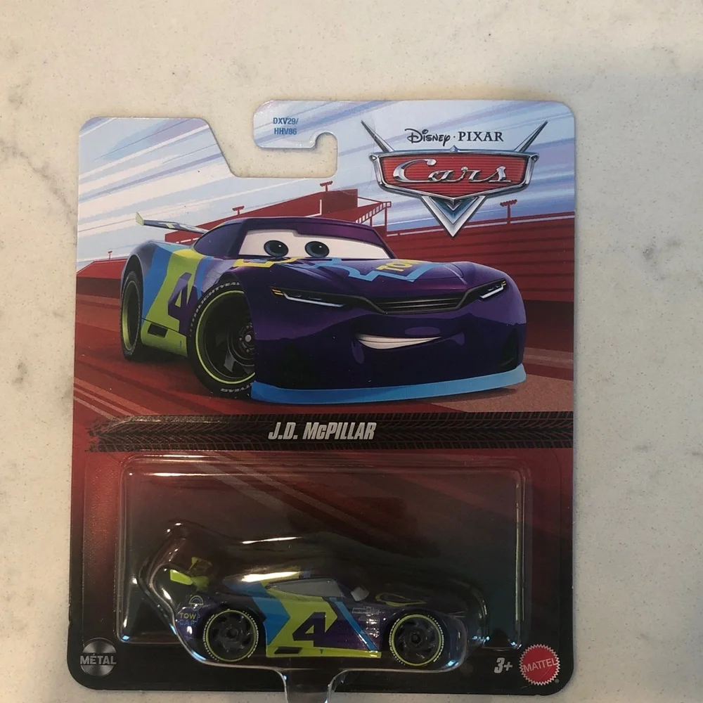 Pixar Cars J.D. McPillar Toy Car - Purple and Green